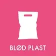 Piktogram for blød plast