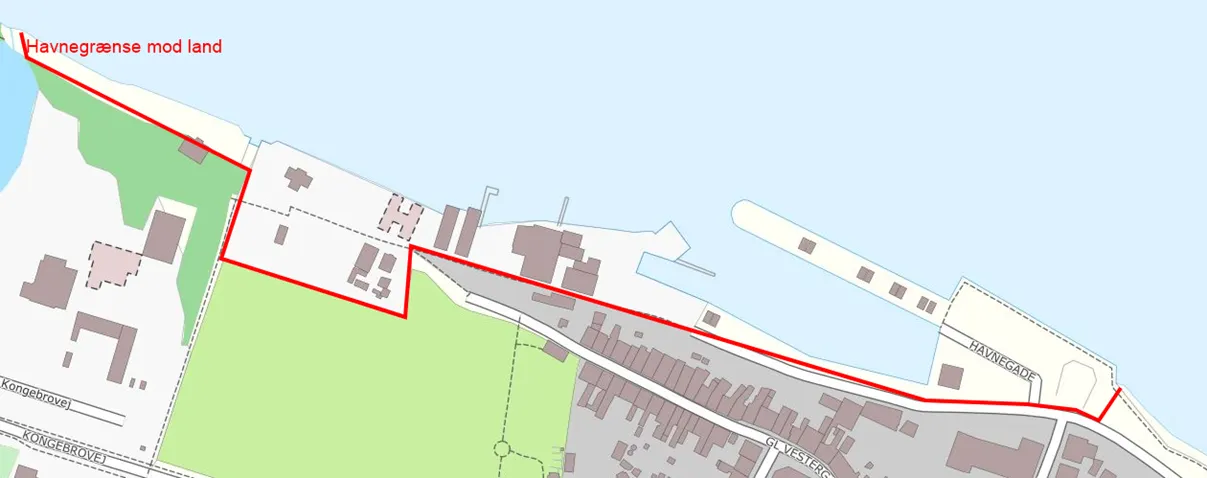 Landområde Gammel Havn