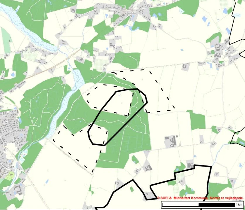 Oversigtskort vindmøller Brenderup