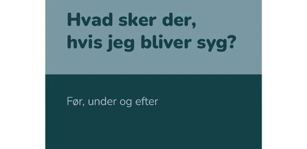 Forside på folder
