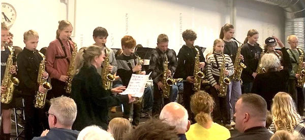 Kreative Klasser spiller koncert