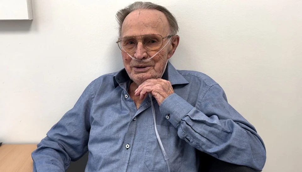 Knud på 91 år
