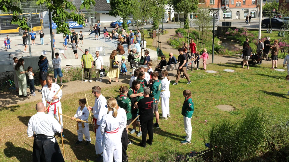Forskellige foreninger i Folkeparken