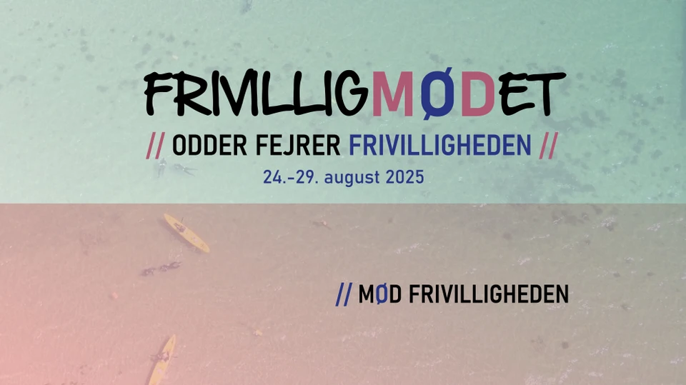 Banner for Frivilligmødet 2025