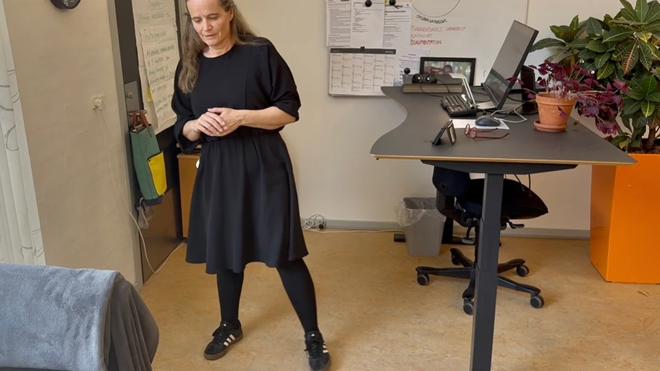 Louise laver balancetræning