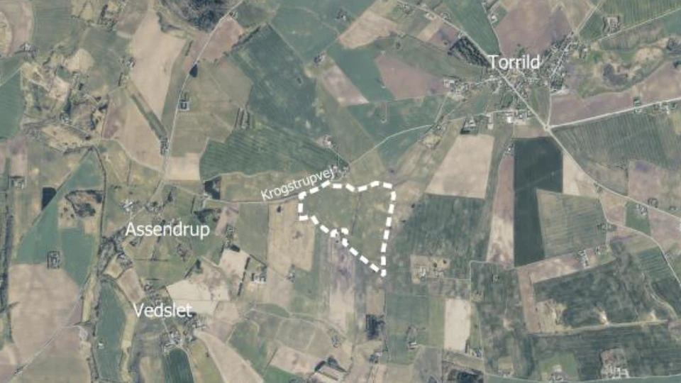 Oversigtskort over lokalplan 1167