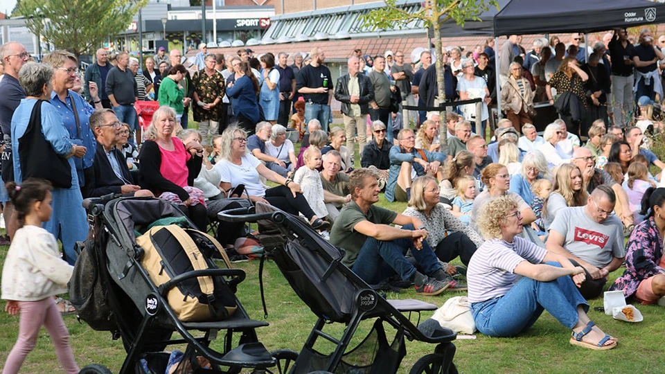 Billede fra Frivilligmødet i Folkeparken