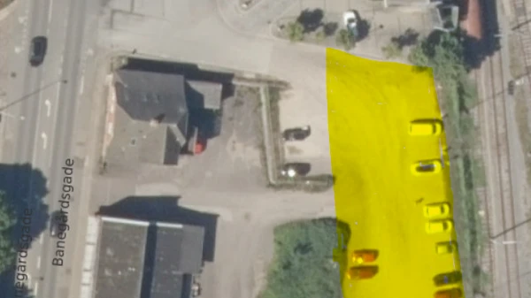 Parkeringsplads ved Pakhuset