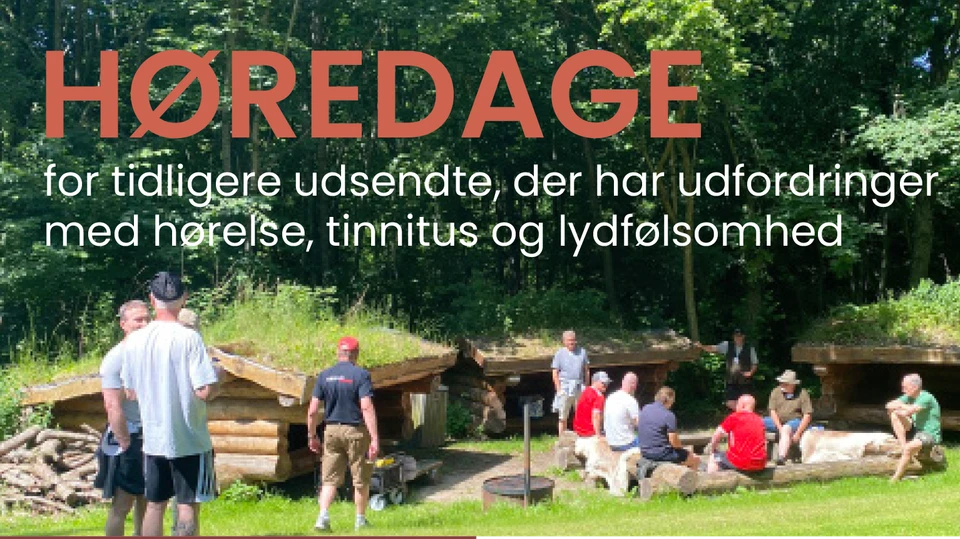 Veteraner ved et bålsted