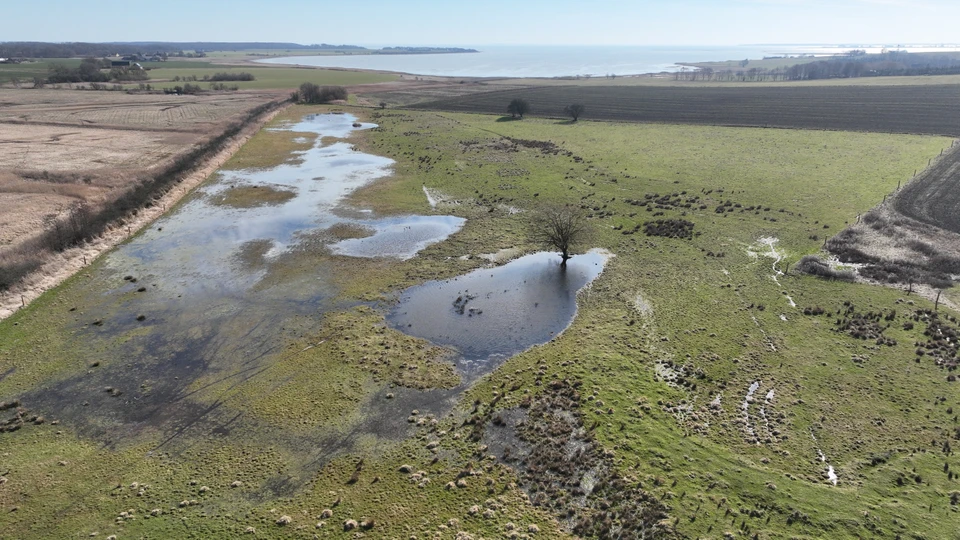 Dronebillede fra Lerdrop
