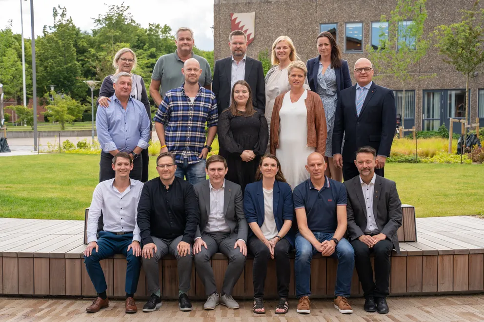 På billedet ses Solrød Kommunes byråd.