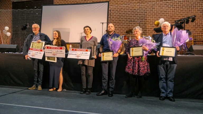 På billedet ses vinderne ved aftenens gallafest: Foto Per Hauge Solrød Fotoklub