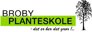 Logo for Broby planteskole