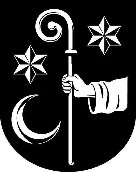 Sorø Kommune våbenskjold (sort)