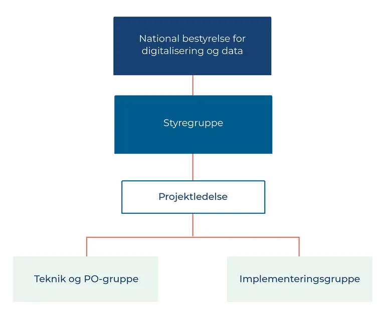 Oversigt over projektorganisation