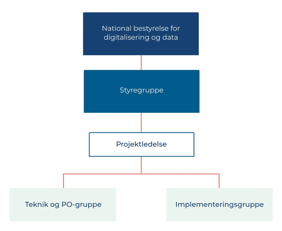Oversigt over projektorganisation