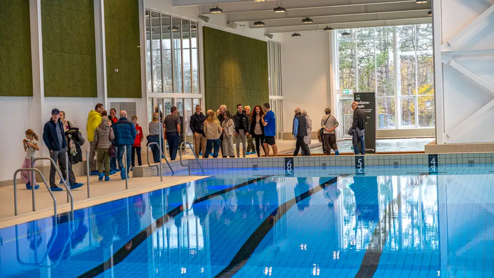 Åbent hus i ny svømmehal